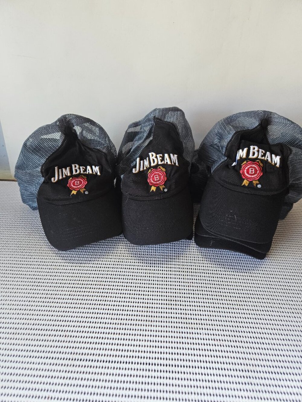 12 New Jim Beam Ball Caps   B1